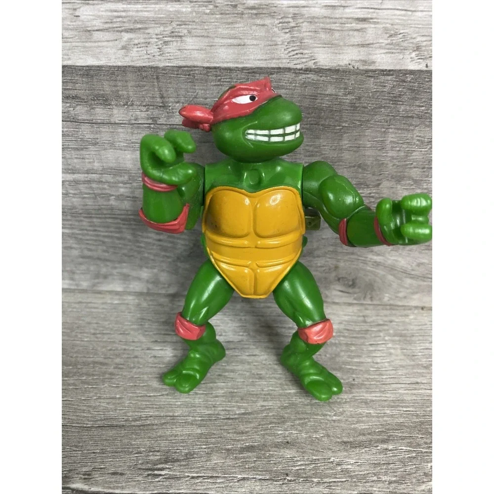 Playmates Toys Teenage Mutant Ninja Turtles Breakfightin Raphael‎ Incomplete